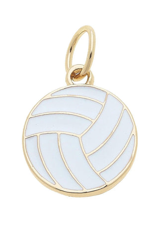 Canvas Style Charmed Volleyball Charm
