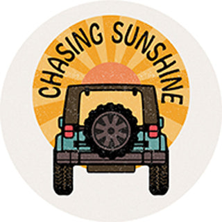 Chasing Sunshine Car Coaster CC77515