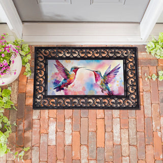 Watercolor Hummingbird Switch Mat