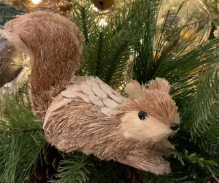 Winter Squirrel Decor