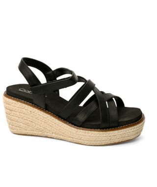 Corkys All Nighter Wedges Black