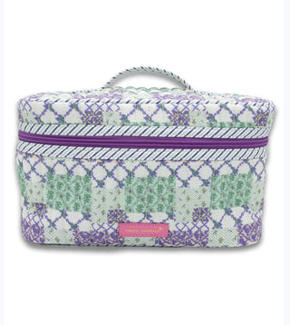 Simply Southern Quilted Makeup Bag Floral Patchwork