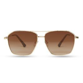 Coco+Carmen Saylor Dawn Gold Sunglasses