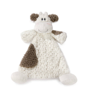 Moozer Cow Rattle Blankie