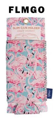 Simply Southern Slim Can Holder Flamingo