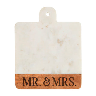 Mudpie Mr. & Mrs. Marble Board