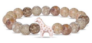 Fahlo Trek Giraffe Bracelet Moon