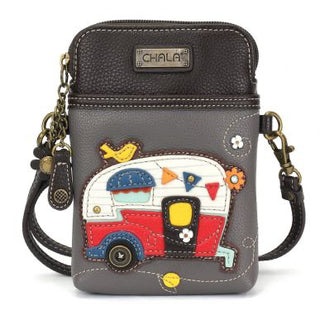 Chala Cellphone Crossbody Camper Gray 827