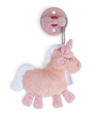 Itzy Ritzy Sweetie Pal Plush & Pacifier Jolie the Unicorn