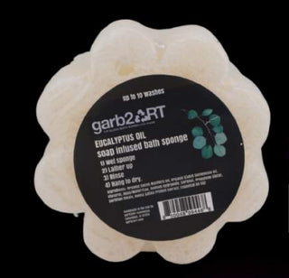 garb2art Infused Soap Sponge Eucalyptus