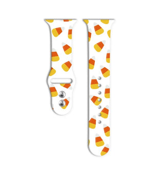 Silicone Apple Watch Band Candy Corn 42/44/45mm