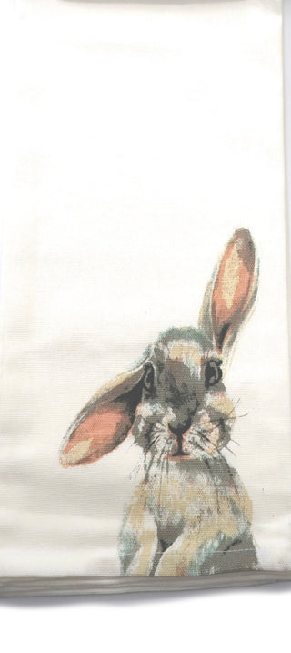 Cotton Bunny Tea Towel