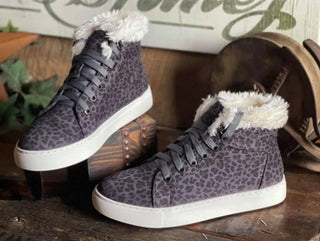 Corky's Templin Fur Accent High-Top Shoe