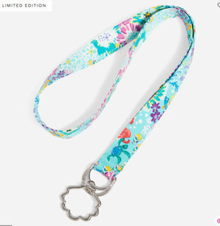 Vera Bradley Wide Lanyard by Ariel Floral