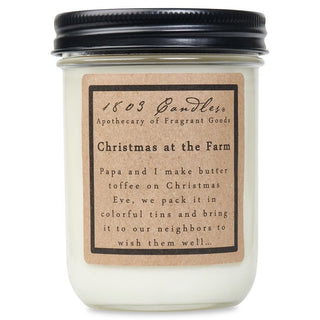 1803 Christmas at the Farm Soy Jar Candle