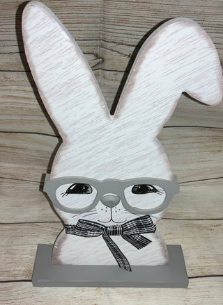 Rabbit Figurine on Stand Large