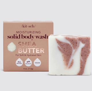 Kitsch Moisturizing Solid Body Wash Bar Shea Butter