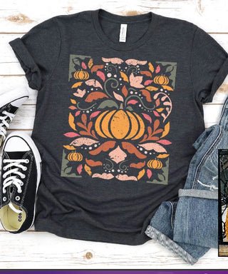 Southern Attitude Design Pumpkin Vines T-Shirt