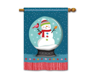 Snow Globe Standard House Flag
