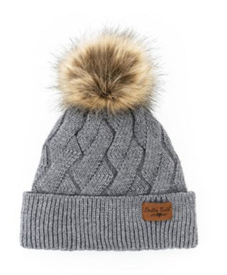 Britt’s Knits Mainstay Plush-Lined Pom Hat