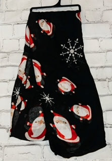 Mirabeau Holiday Theme Infinity Scarf Santa