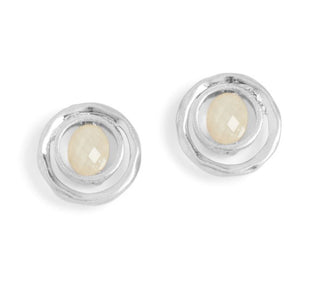 Whispers Two Circle Stud Earrings WN004146/47