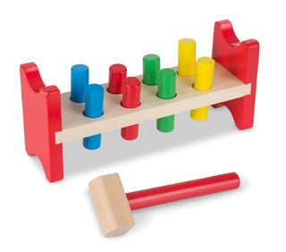 Melissa & Doug Wooden Pound A Peg
