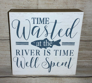 River Box Sign