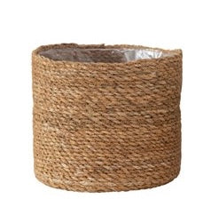Hand Woven Seagrass Basket, 7”