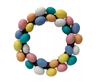 Speckled Egg Wreath 15”