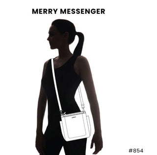 Chala Merry Messenger Highland Cow Navy 854