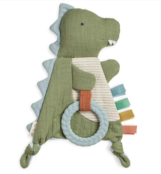 Itzy Ritzy Bitzy Crinkle Teether Dino