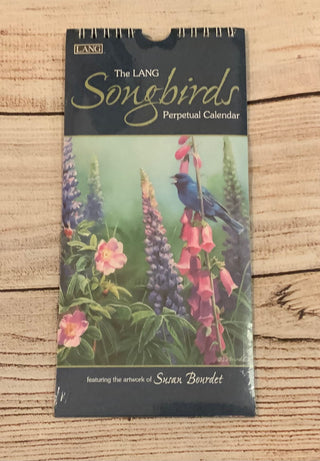 Lang Songbirds Perpetual Calendar