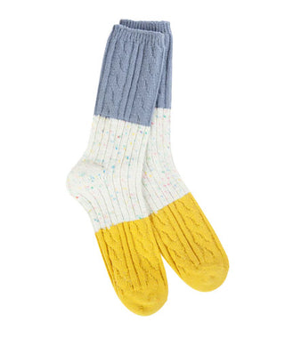 World's Softest Weekend Confetti Crew Vanilla Multi