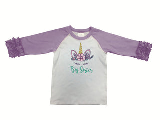 Jane Marie Big Sister Unicorn Tee