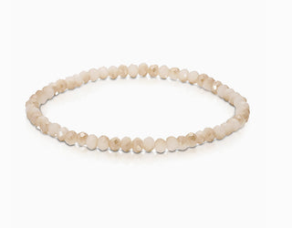 My Fun Colors Mini Crystal Bracelet Caramel Cream Gold Accent