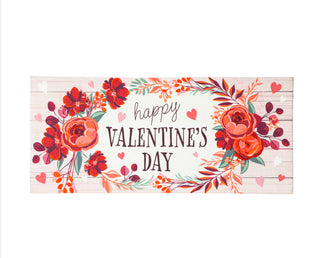 Floral Happy Valentine’s Day Switch Mat