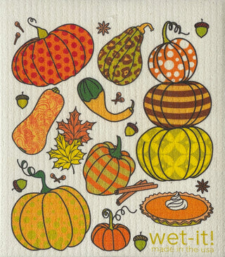 Wet It! Harvest Fall Swedish Dishcloth