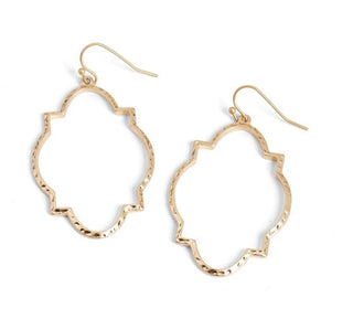 Whispers Outline Dangle Earrings WN004197