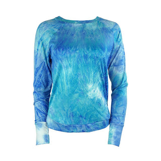Hello Mello Dyes The Limit Lounge Shirt Azure