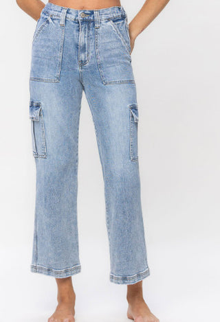 Vervet Super High Rise Dad Cargo Creative T5926