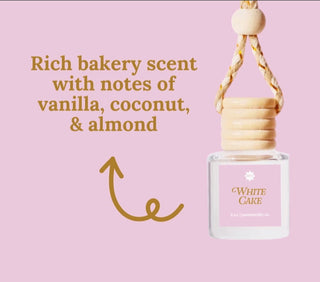 Noteworthy Co. Car Diffuser White Cake