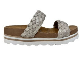 Very G Braidon Sandals White