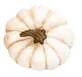 Resin Slanted Harvest Pumpkin