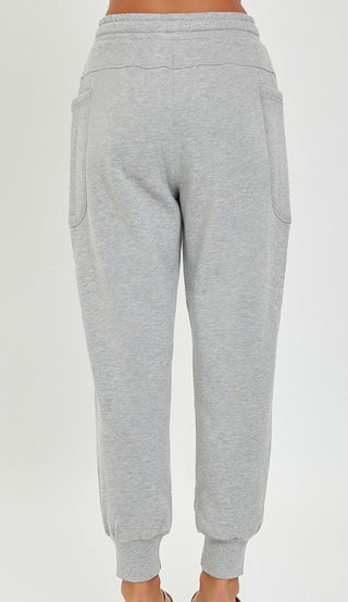 Risen HR Side Pocket Relaxed Jogger Pants Heather Grey