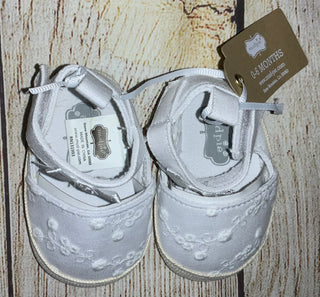 Mudpie Pre Walker Shoe White