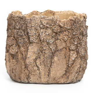 Resin Tree Bark Pot