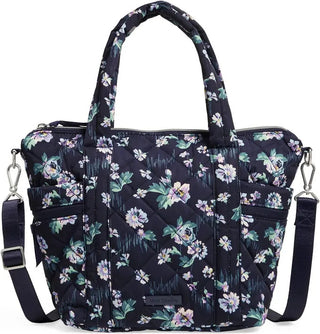 Vera Bradley Navy Garden Multi Strap Shoulder Bag
