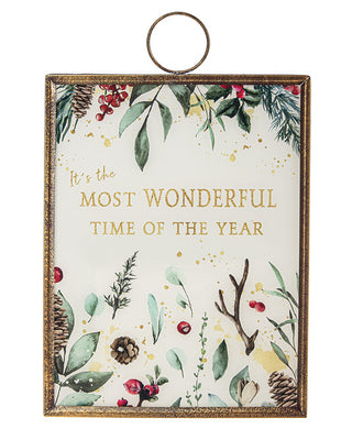 Holiday Botanical Wall Decor