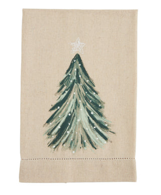 Mudpie Tree Painted Towel